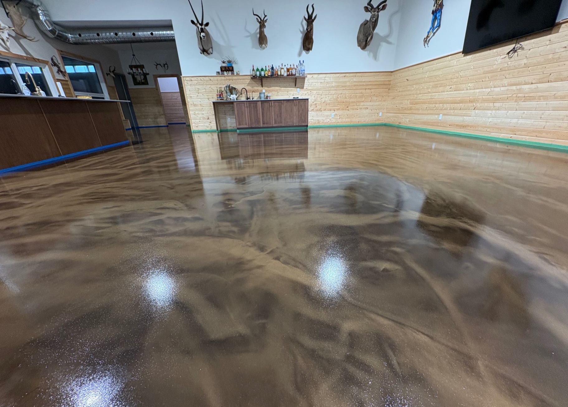 Redefined Surfaces completed floor